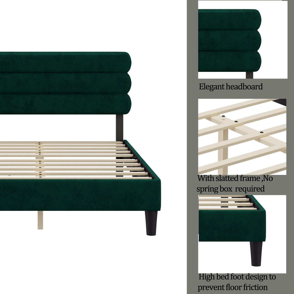 Queen Size Bed Frame K394