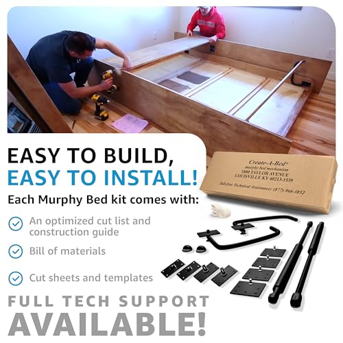 Queen Size Murphy Bed Kit G622