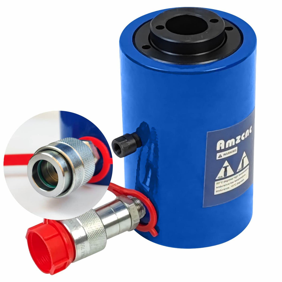 20T 4Inch Hollow Single Acting Hydraulic Cylinder M178