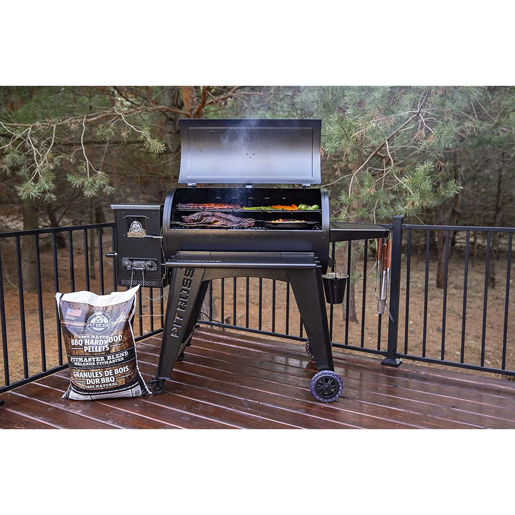 Black & Gray Pellet Grill O529893