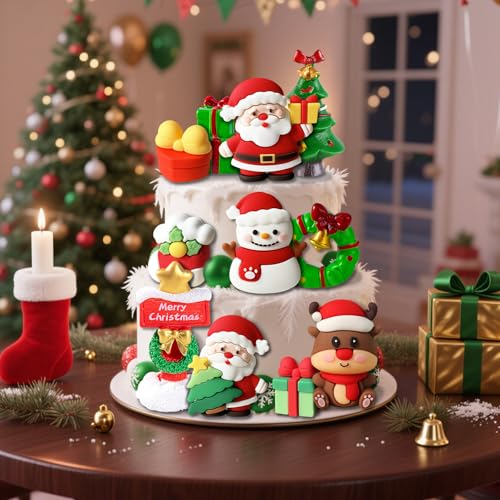 Christmas Cake Toppers Y599