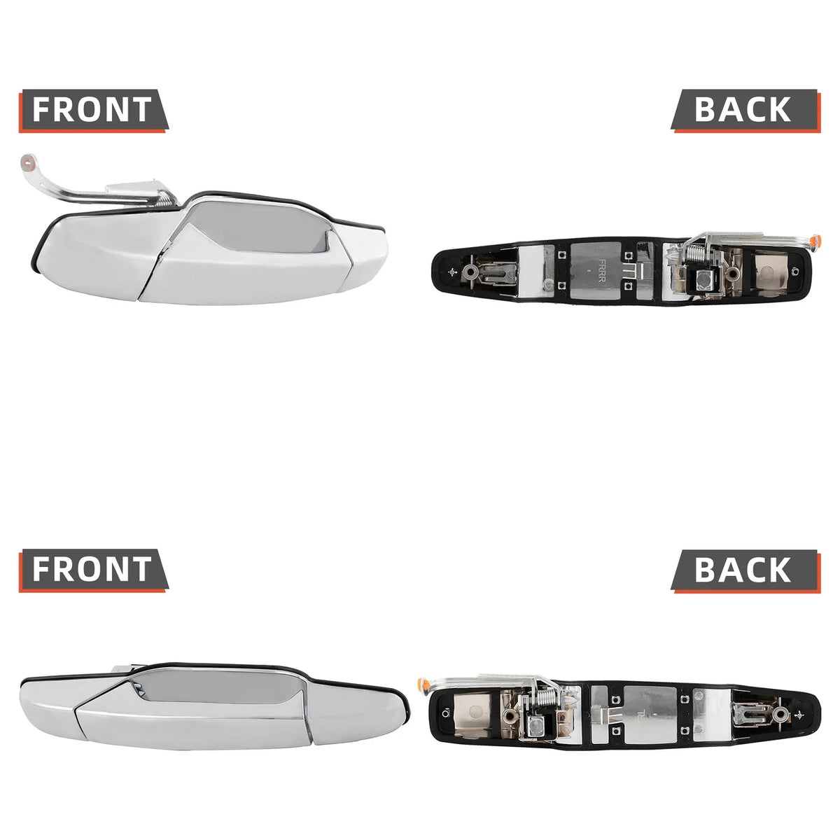 Chrome Exterior Door Handle I693359