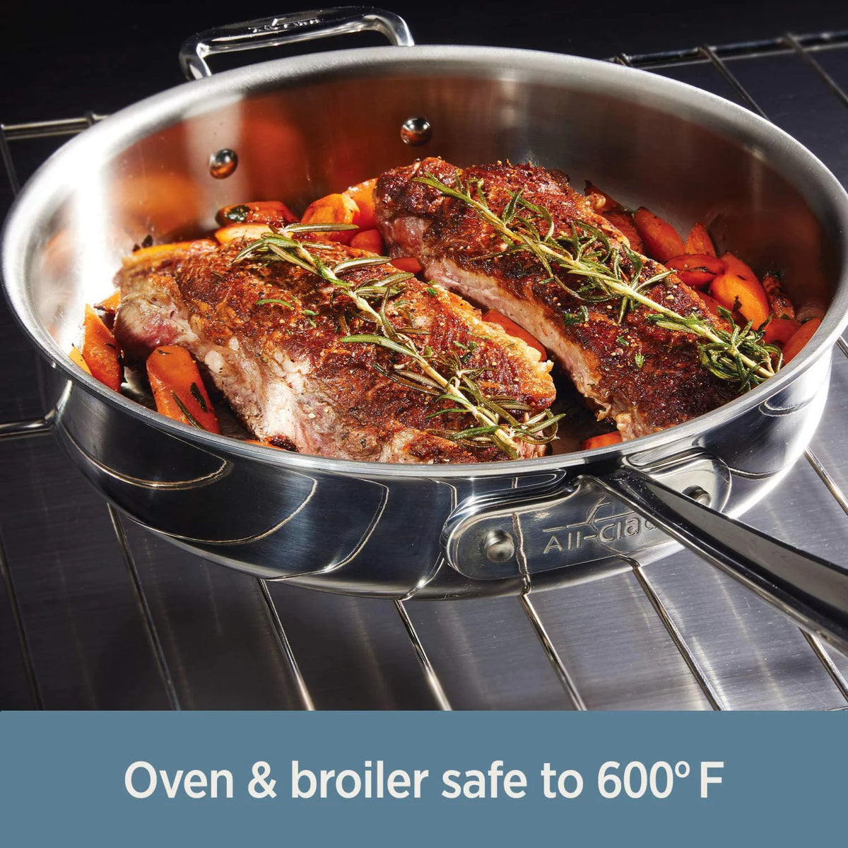 Stainless Steel Non-Stick Fry Pan, 8-Inch A79944