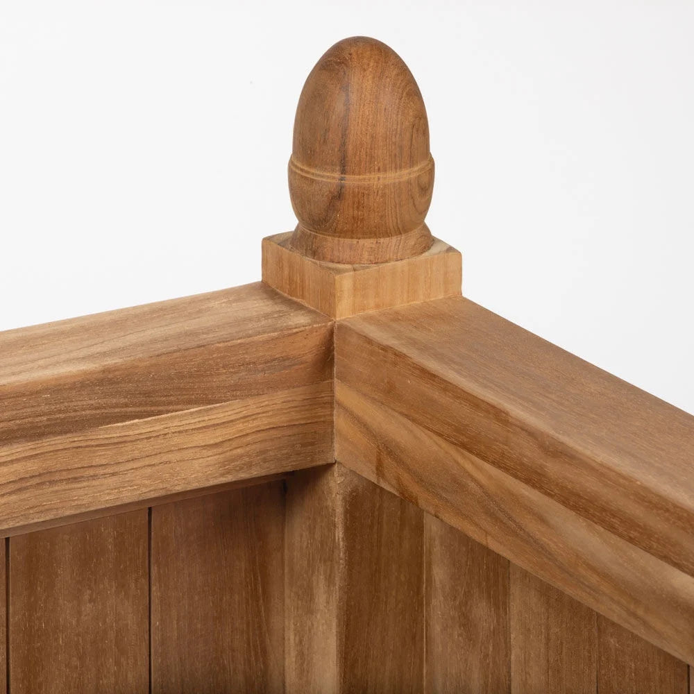 Grade A Teak 25in Square Planter Box O9137