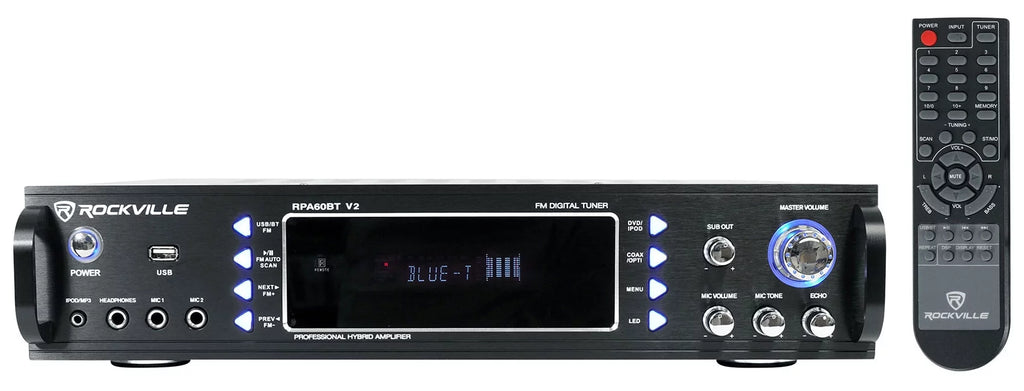1000 w Home Theater Bluetooth Receiver with 4 Speakers and Swivel Brackets N544