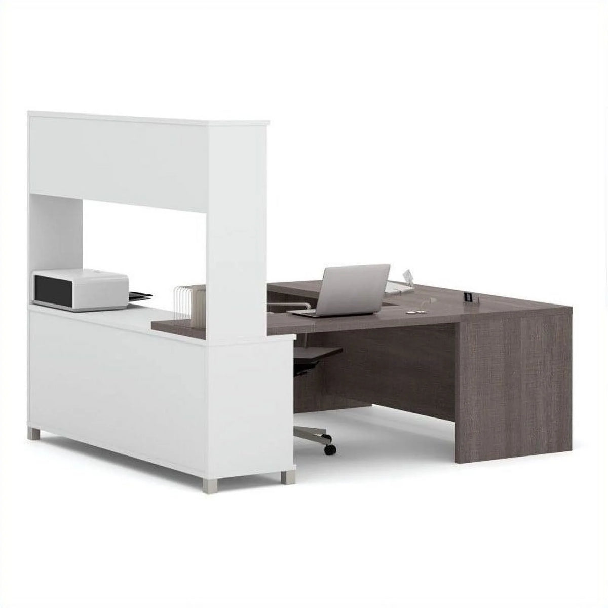 U-Desk with Hutch A8130