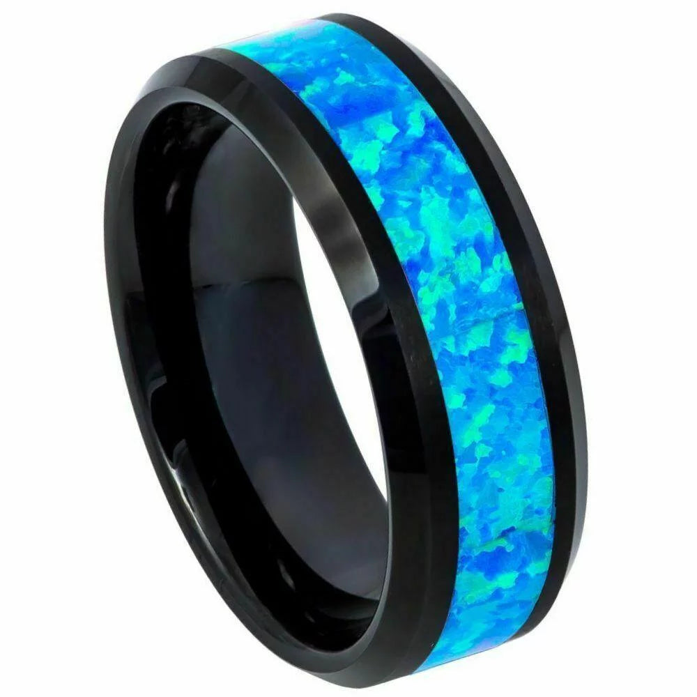 8mm Tungsten Rings U6483