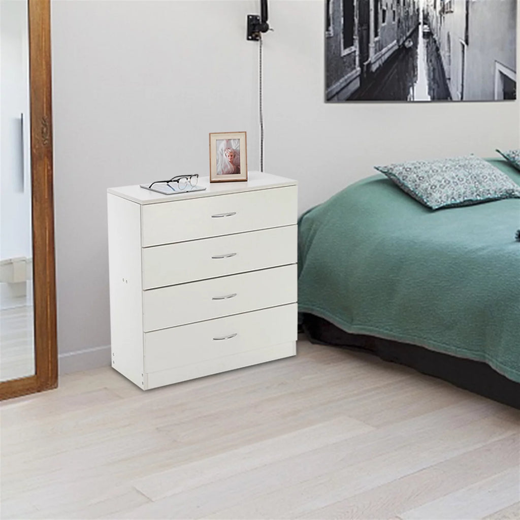 White 4 Drawer Dresser Chest C565579
