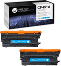 2 Pack Cyan Toner Cartridge F247
