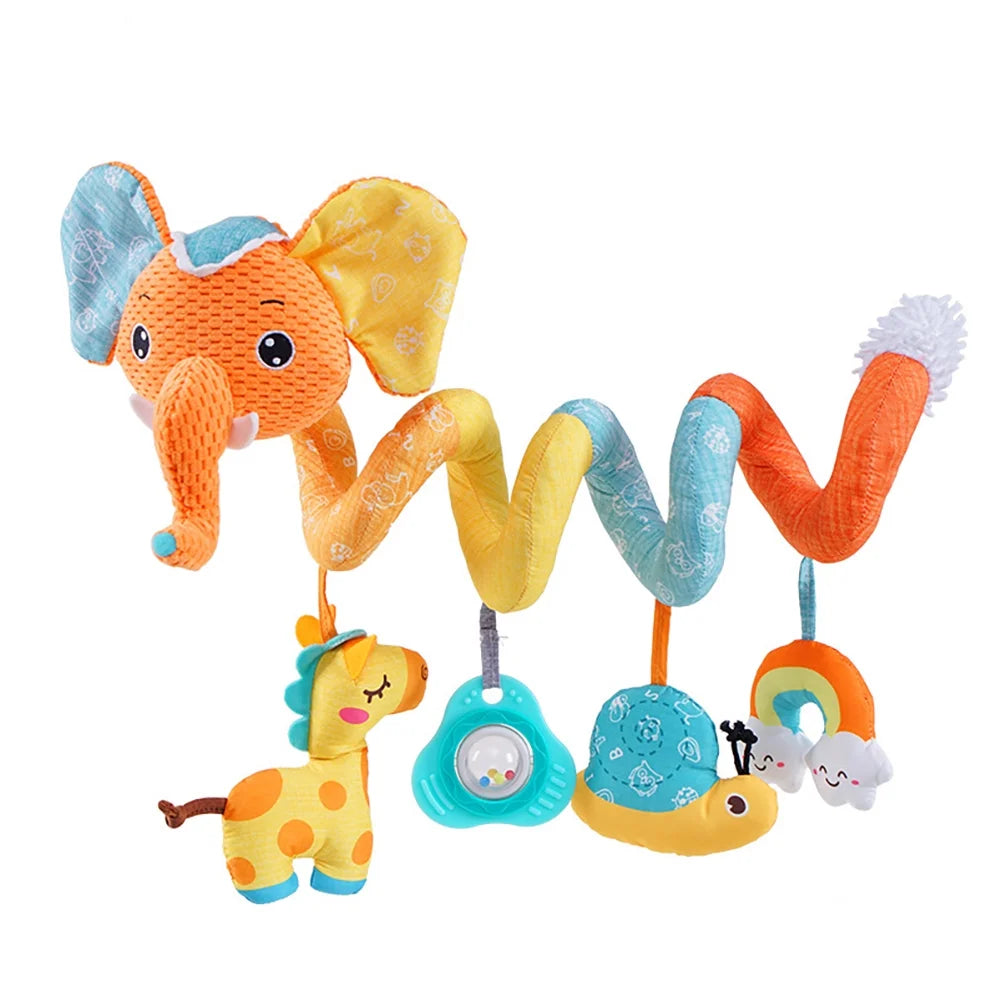Sensory Stroller Toys with Teether Rattles Z942418